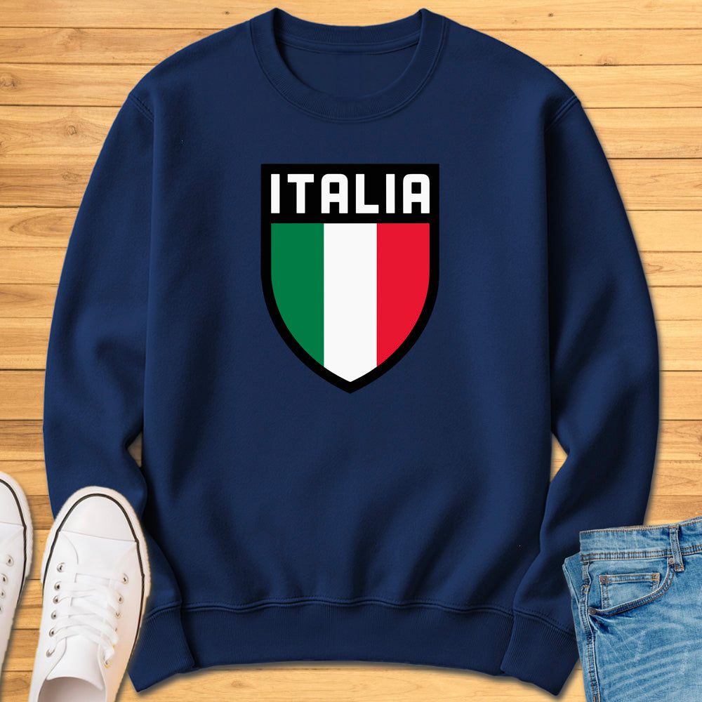 Italia Shield Sweatshirt
