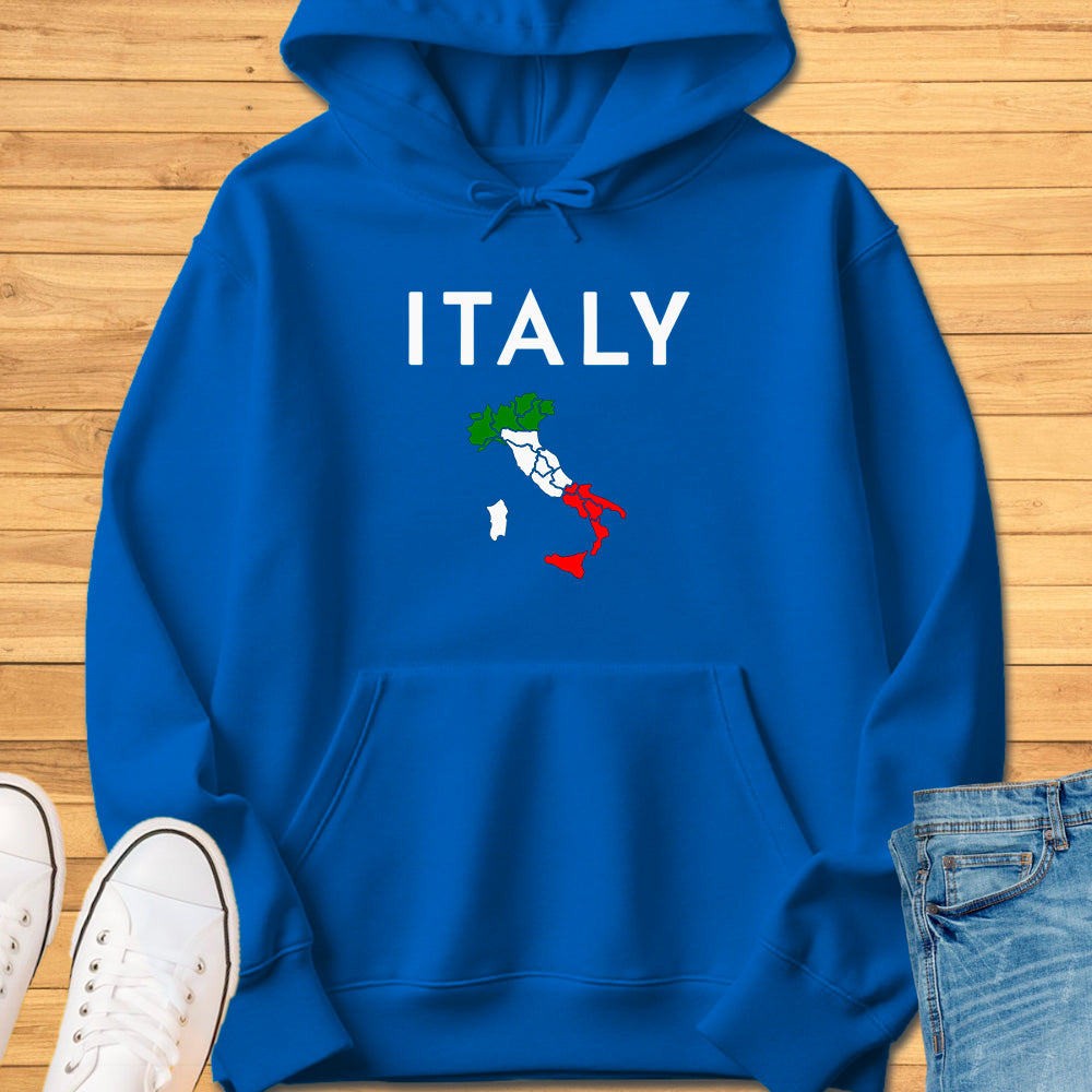 Italy Map Hoodie