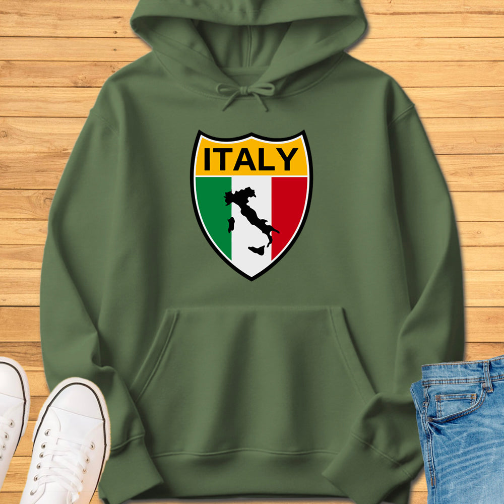 Italy Shield Hoodie
