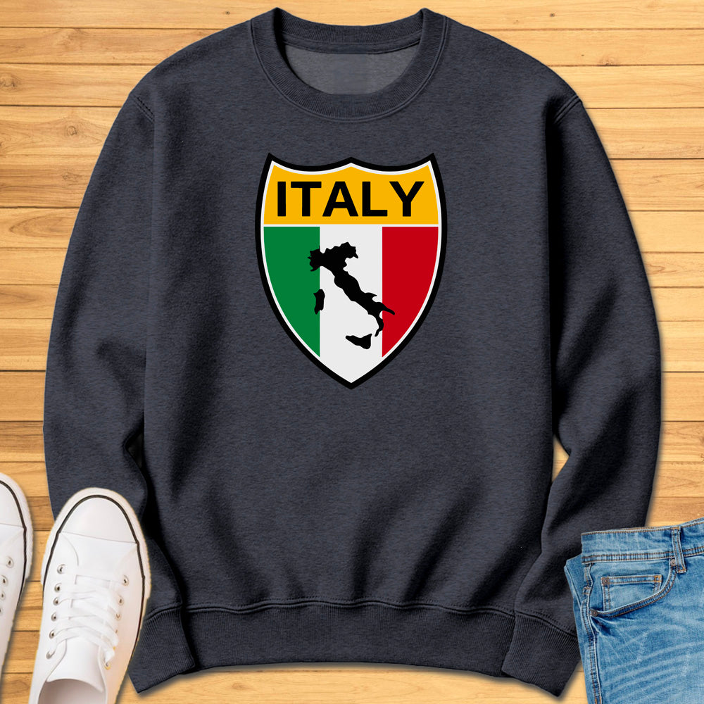 Italy Shield Sweatshirt