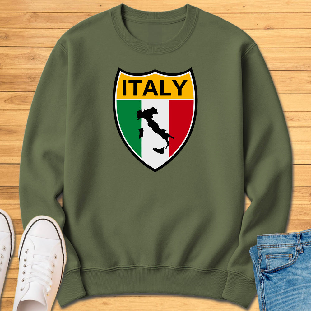 Italy Shield Sweatshirt