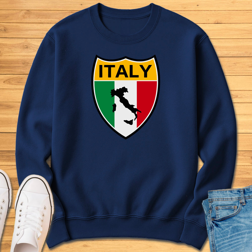 Italy Shield Sweatshirt
