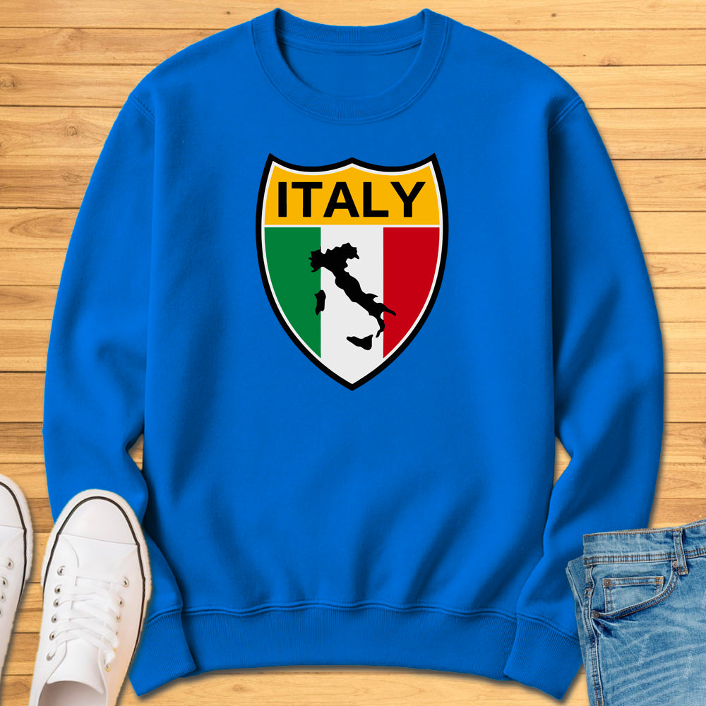 Italy Shield Sweatshirt