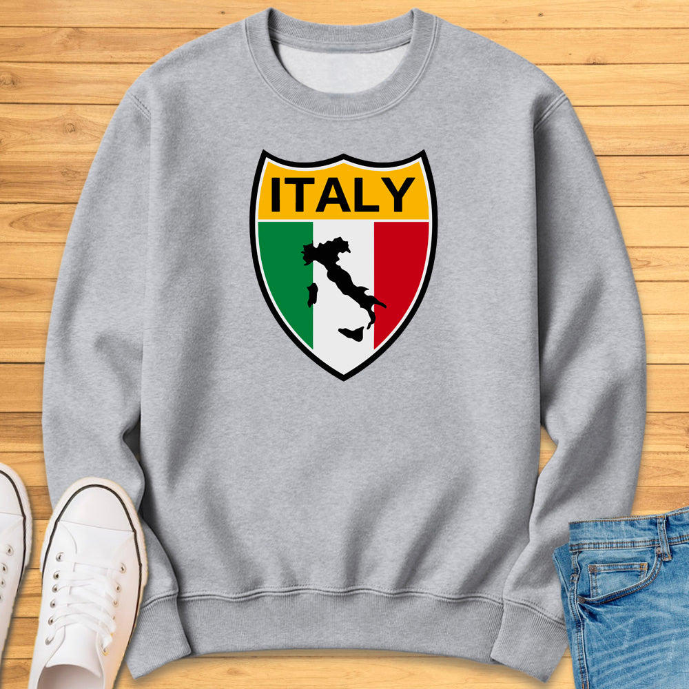 Italy Shield Sweatshirt