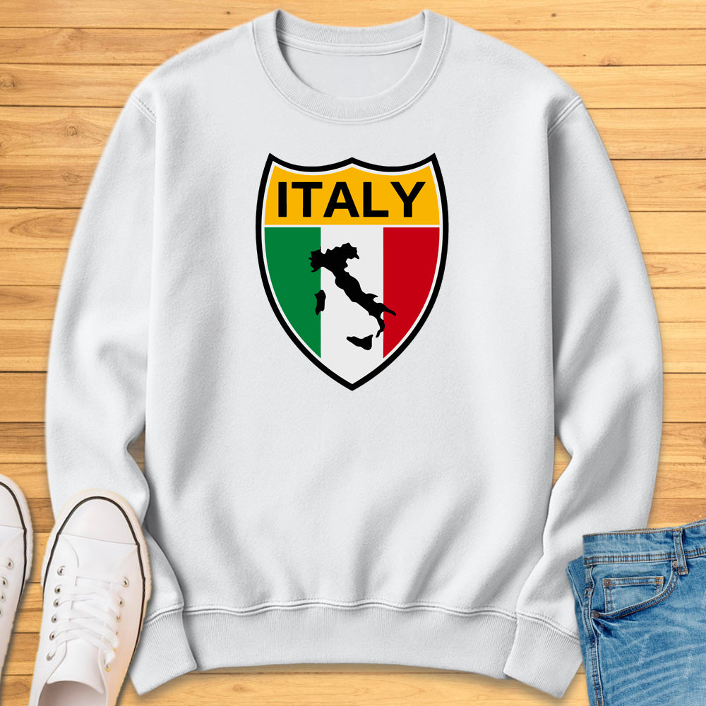Italy Shield Sweatshirt