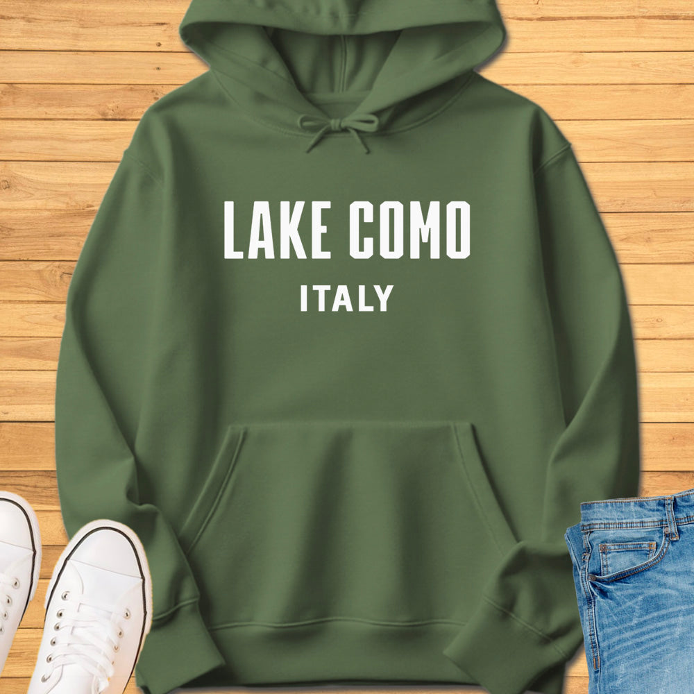 Lake Como Italy Hoodie