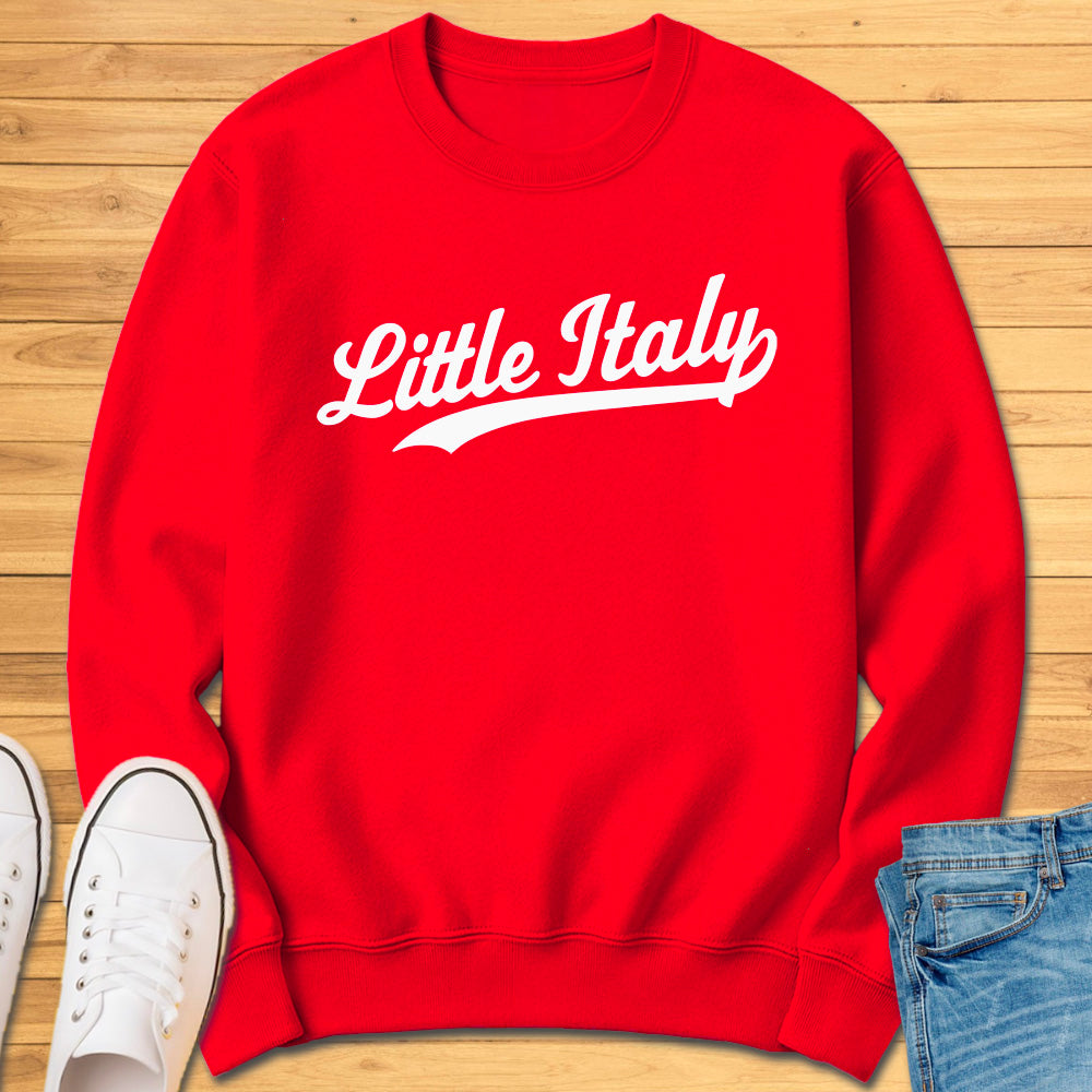 Little Italy Cursive Sport Sweatshirt
