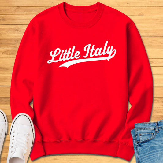 Little Italy Cursive Sport Sweatshirt