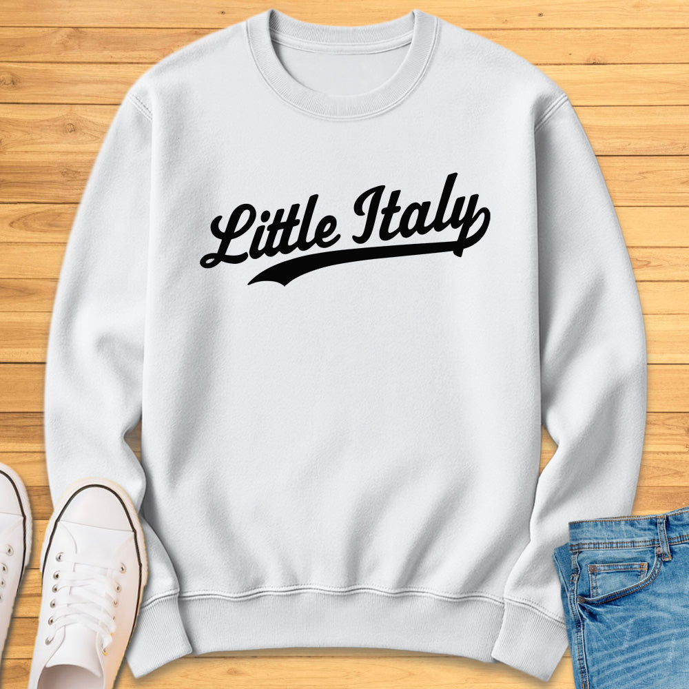 Little Italy Cursive Sport Sweatshirt