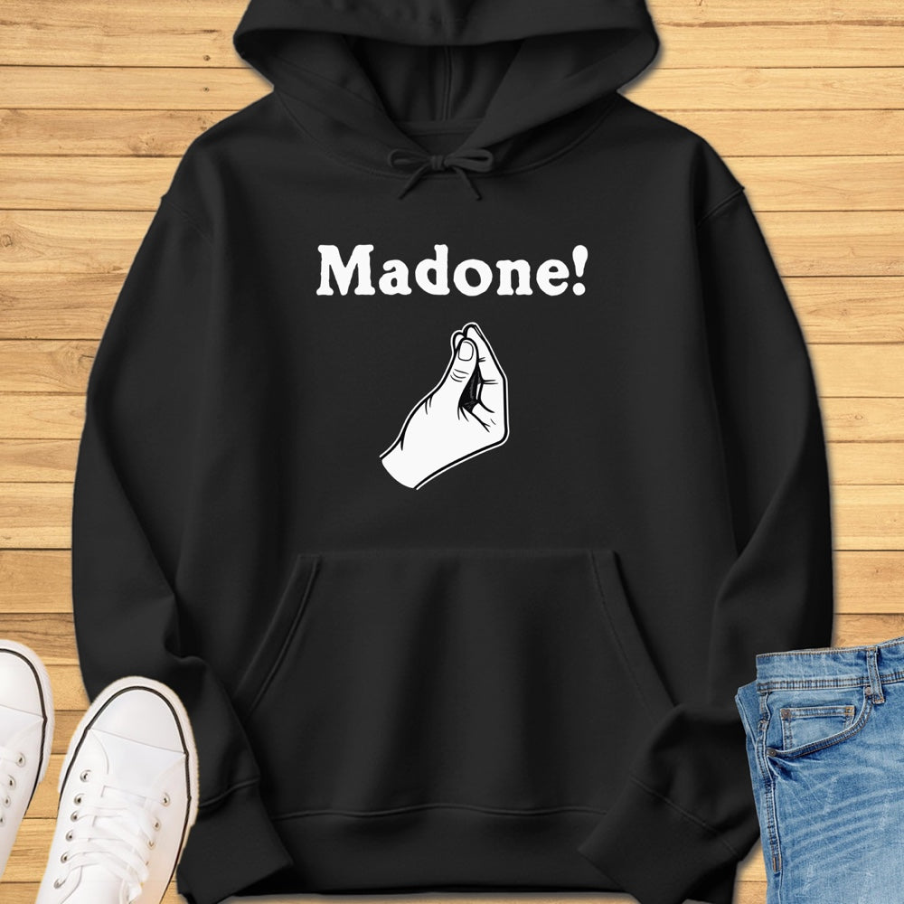 Madone Italian Hand Gesture Hoodie