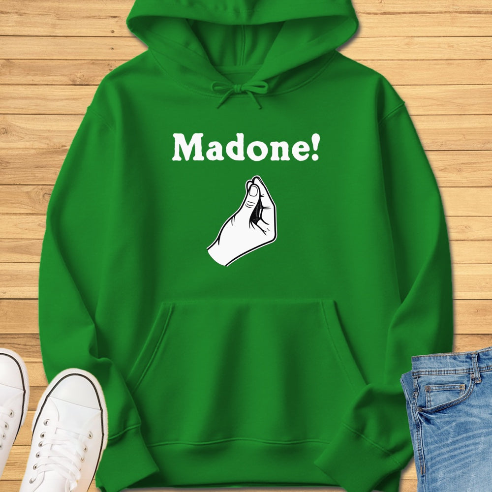 Madone Italian Hand Gesture Hoodie
