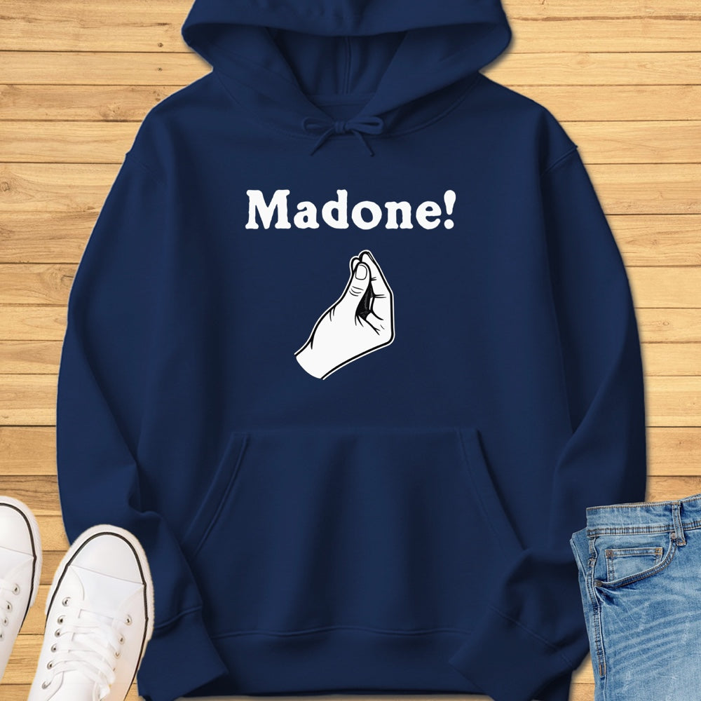 Madone Italian Hand Gesture Hoodie