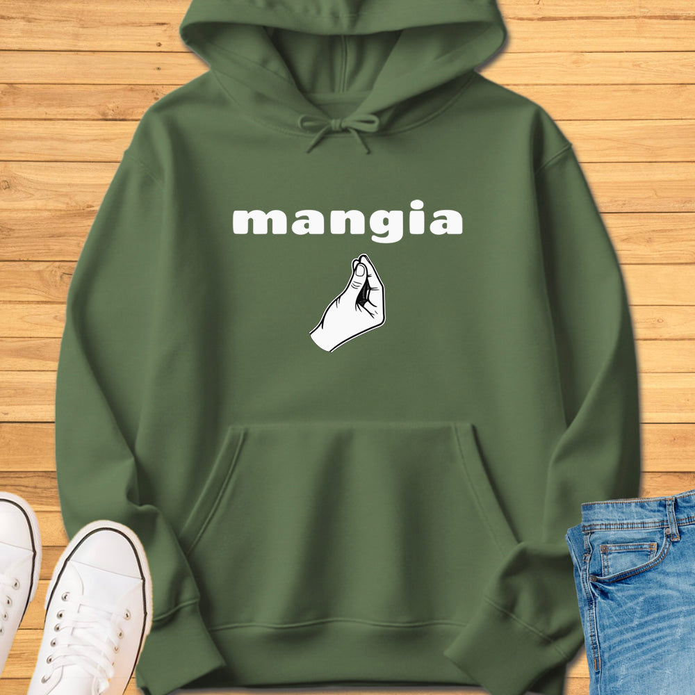 Mangia Italian Hand Gesture Hoodie