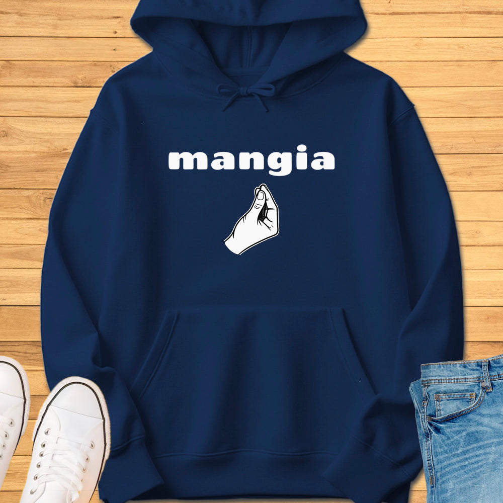 Mangia Italian Hand Gesture Hoodie