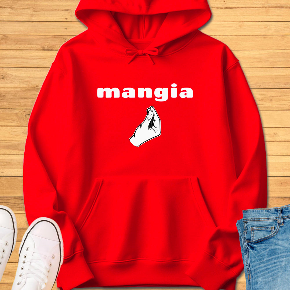 Mangia Italian Hand Gesture Hoodie