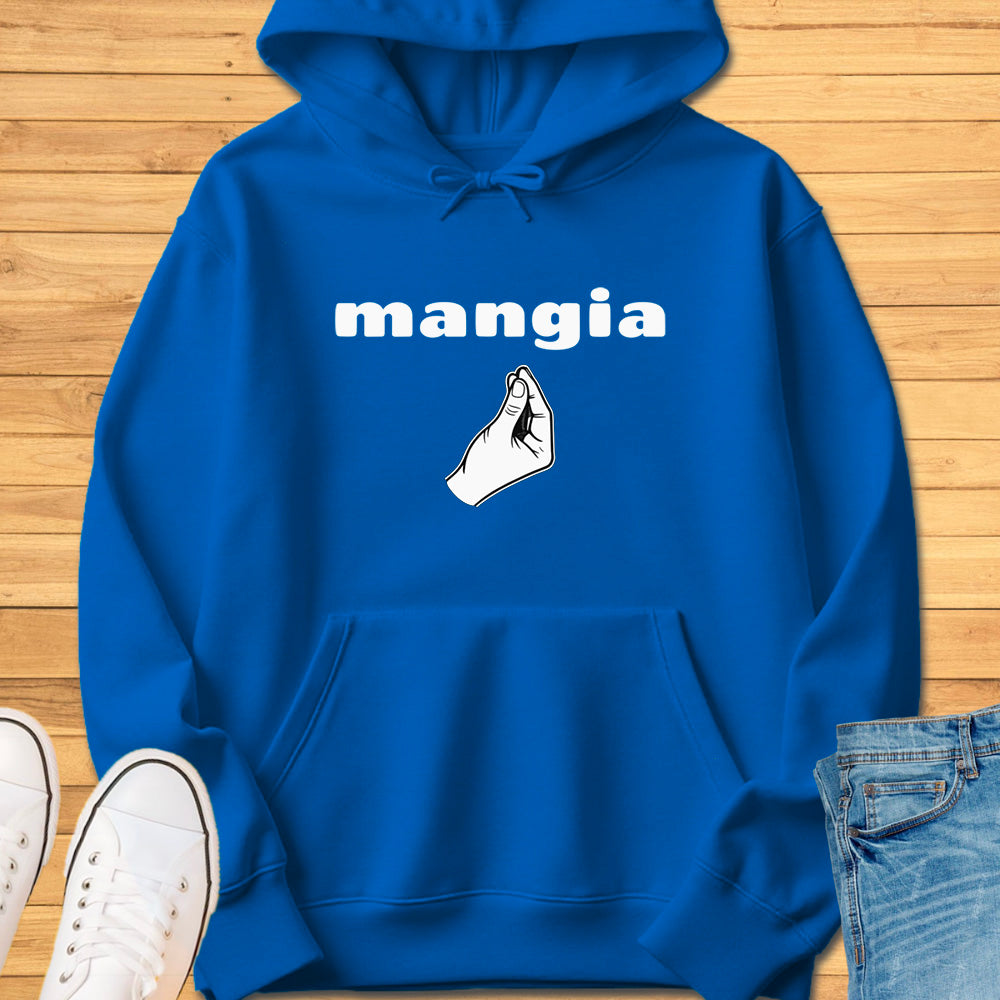 Mangia Italian Hand Gesture Hoodie