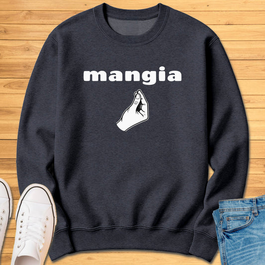 Mangia Italian Hand Gesture Sweatshirt