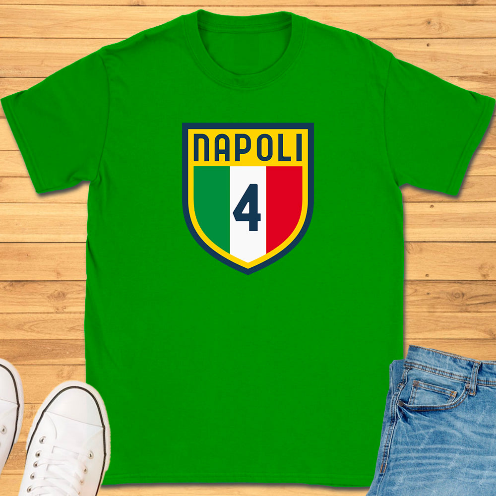 Napoli Italy Shield T-Shirt