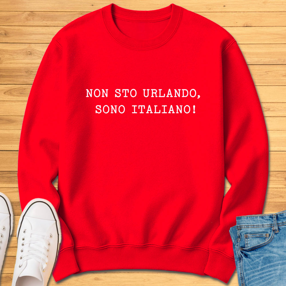Im Not Yelling, Im Italian Sweatshirt