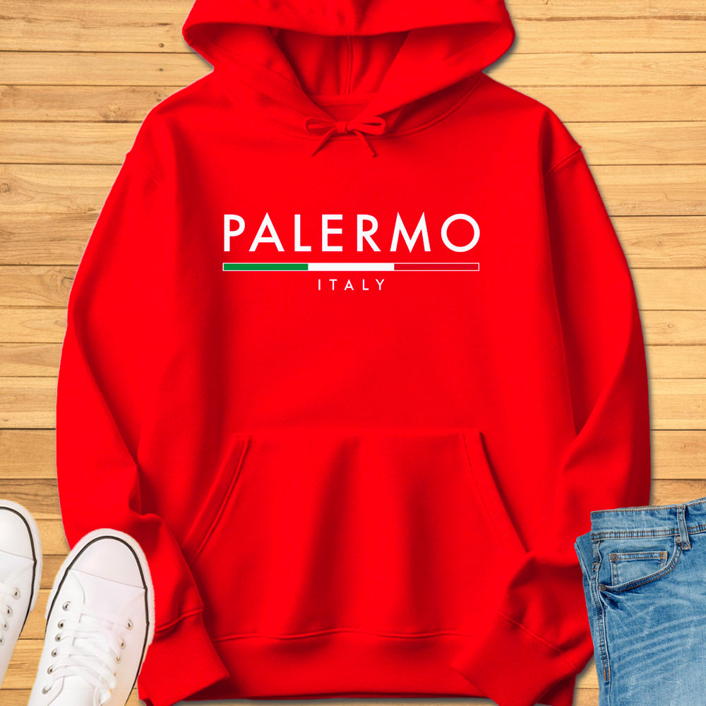 Palermo Italy Minimalist Hoodie