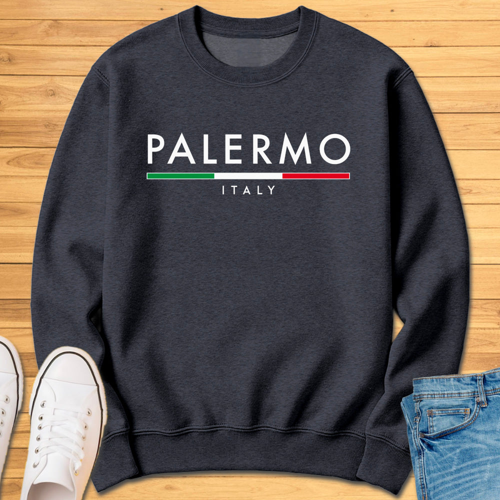 Palermo Italy Minimalist Sweatshirt