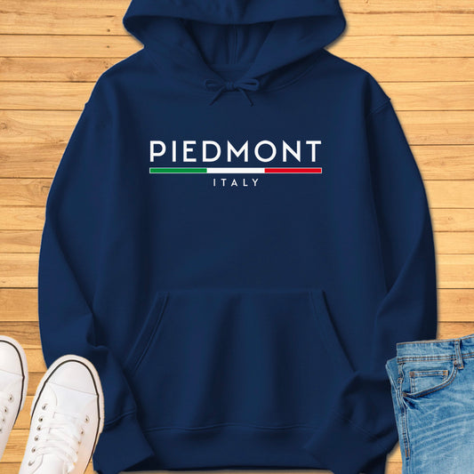 Piedmont Italy Minimalist Hoodie