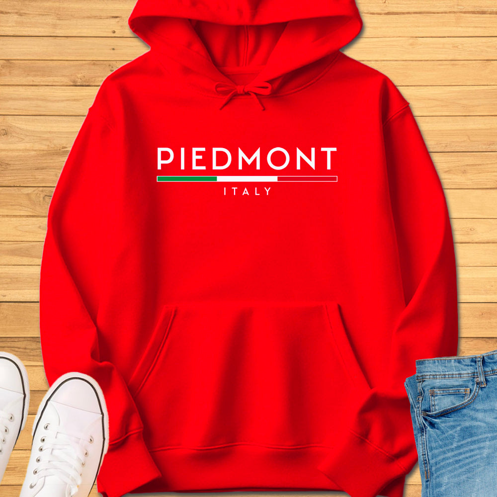 Piedmont Italy Minimalist Hoodie
