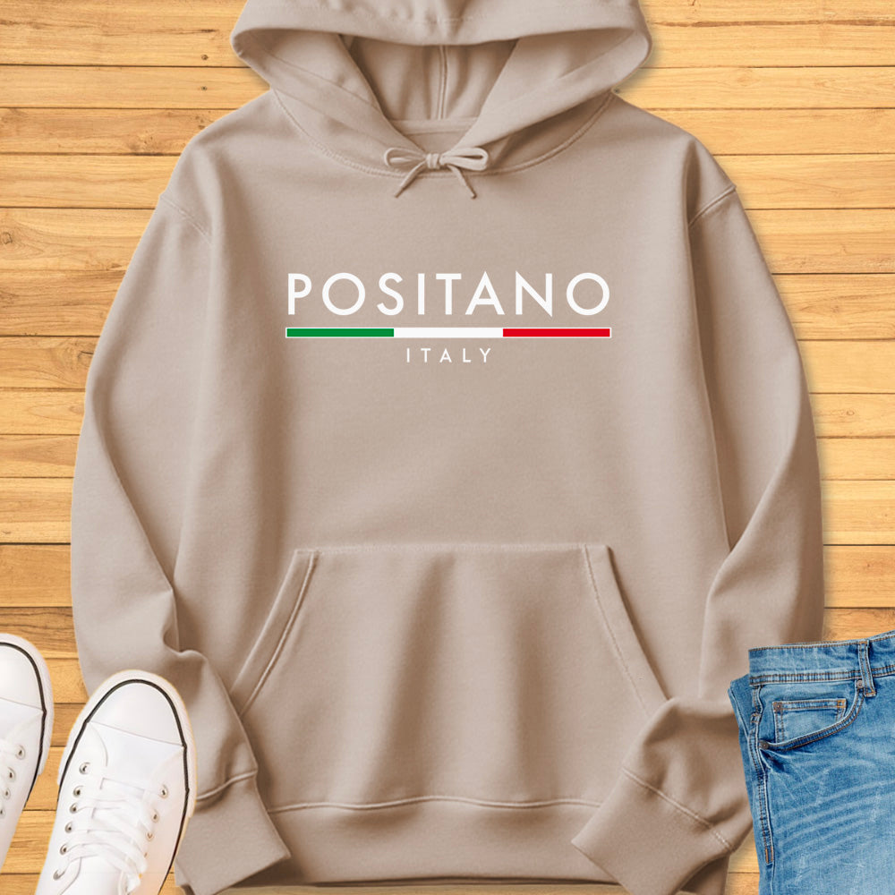 Positano Italy Minimalist Hoodie