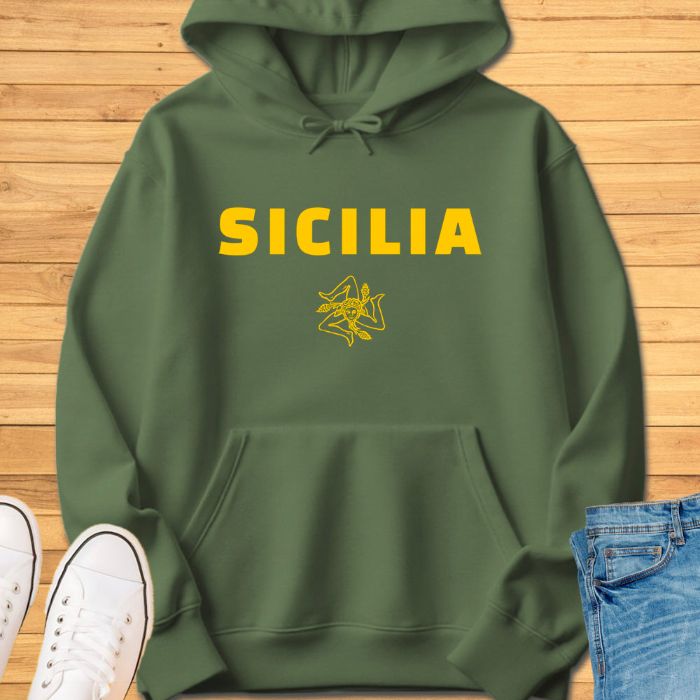 Sicilia Trinacria Hoodie