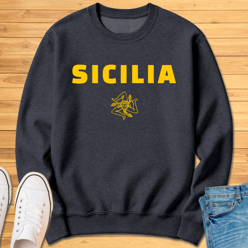 Sicilia Trinacria Sweatshirt