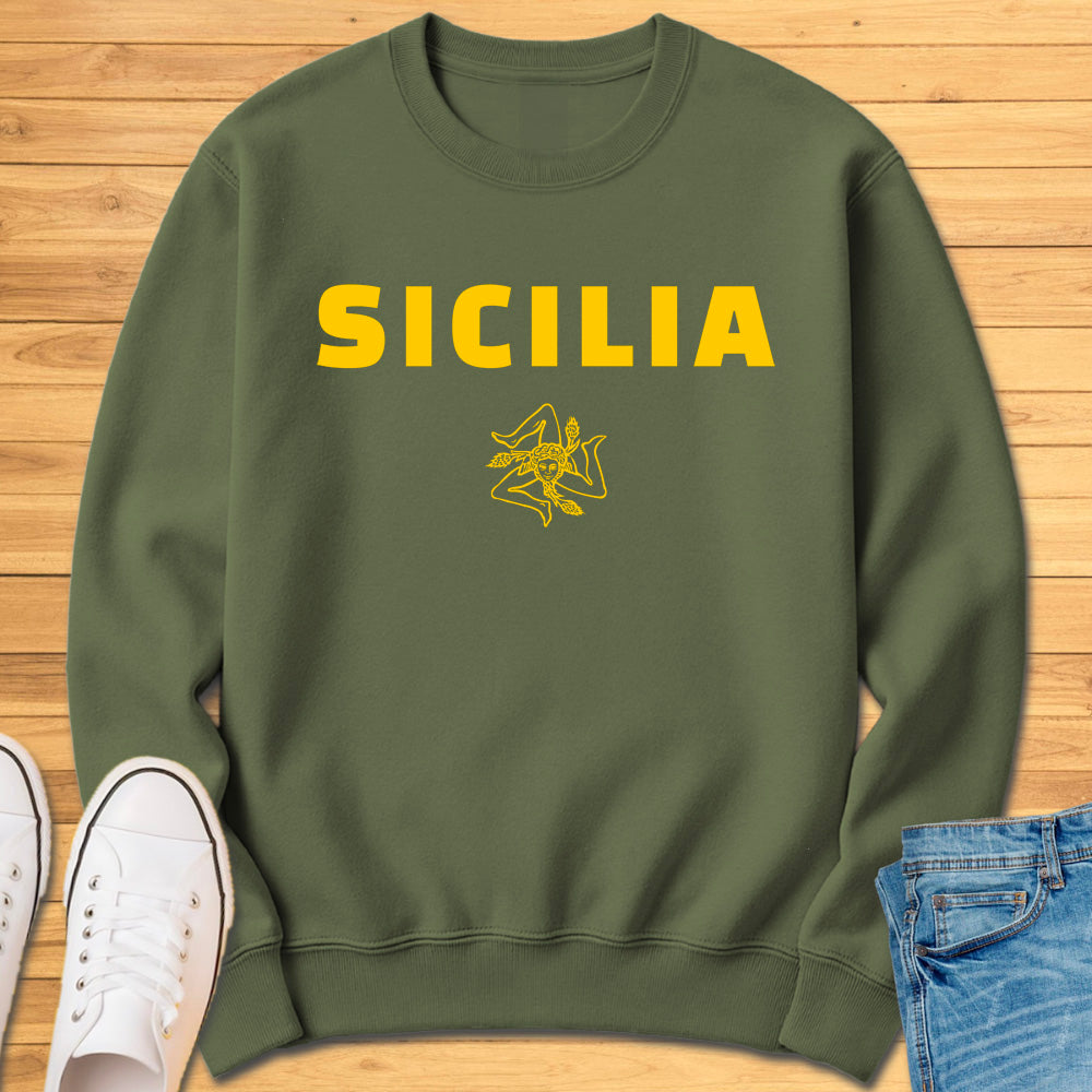 Sicilia Trinacria Sweatshirt