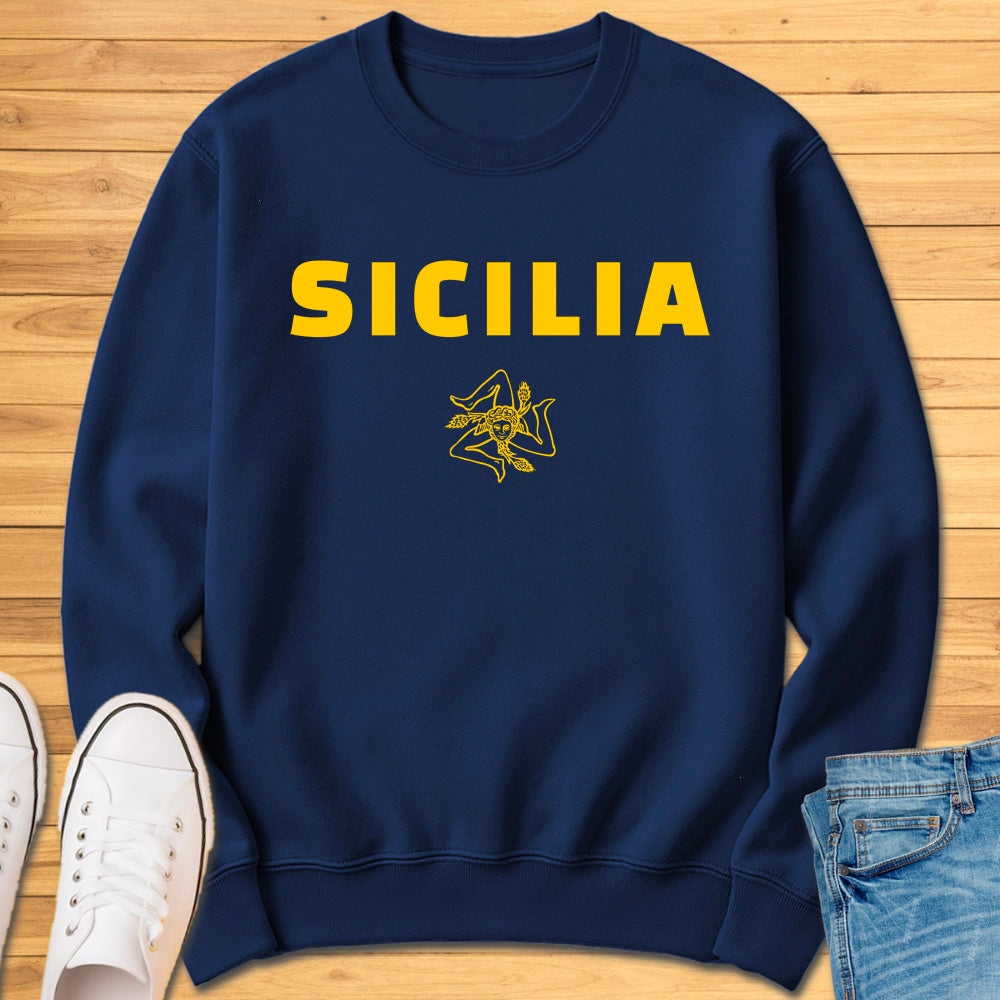 Sicilia Trinacria Sweatshirt