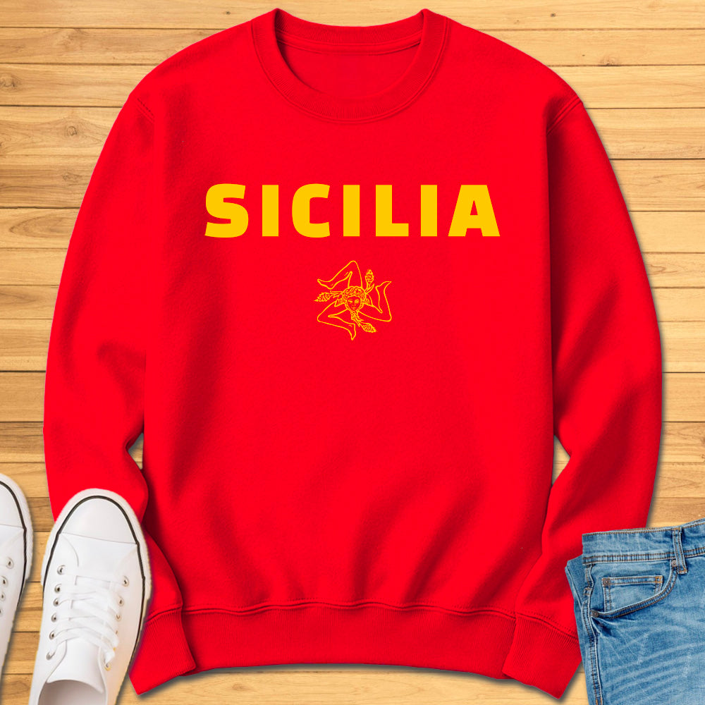 Sicilia Trinacria Sweatshirt