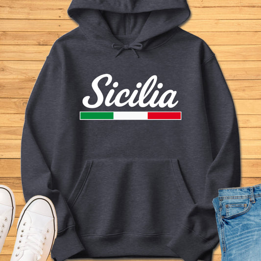 Sicilia Cursive Hoodie