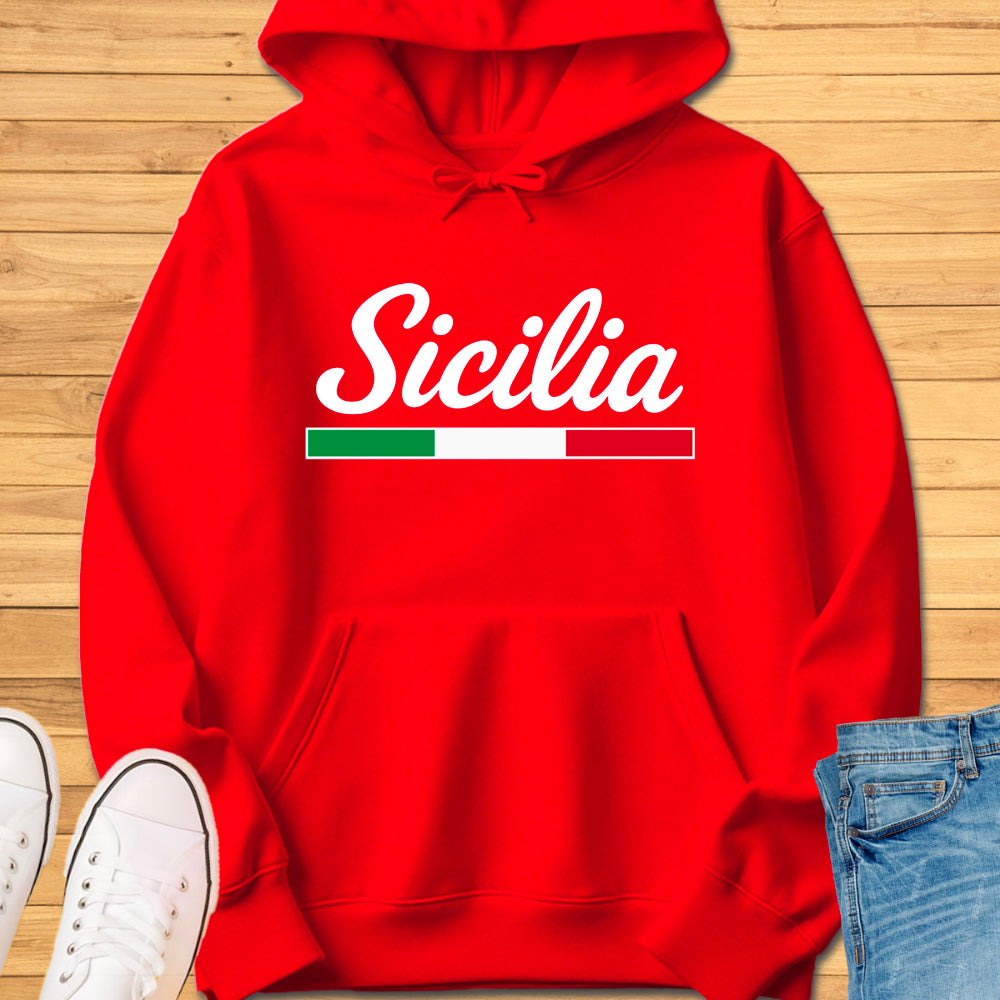 Sicilia Cursive Hoodie