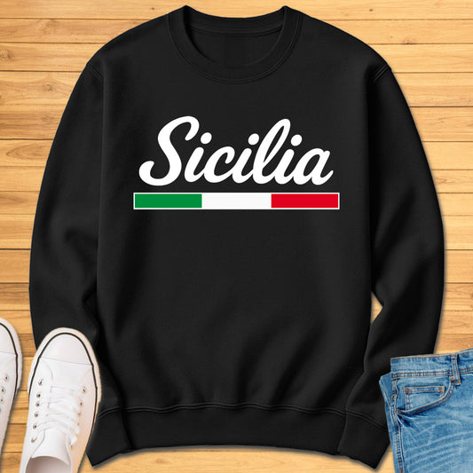 Sicilia Cursive Sweatshirt