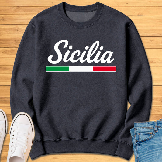 Sicilia Cursive Sweatshirt