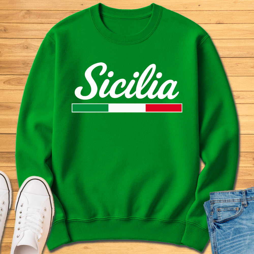 Sicilia Cursive Sweatshirt
