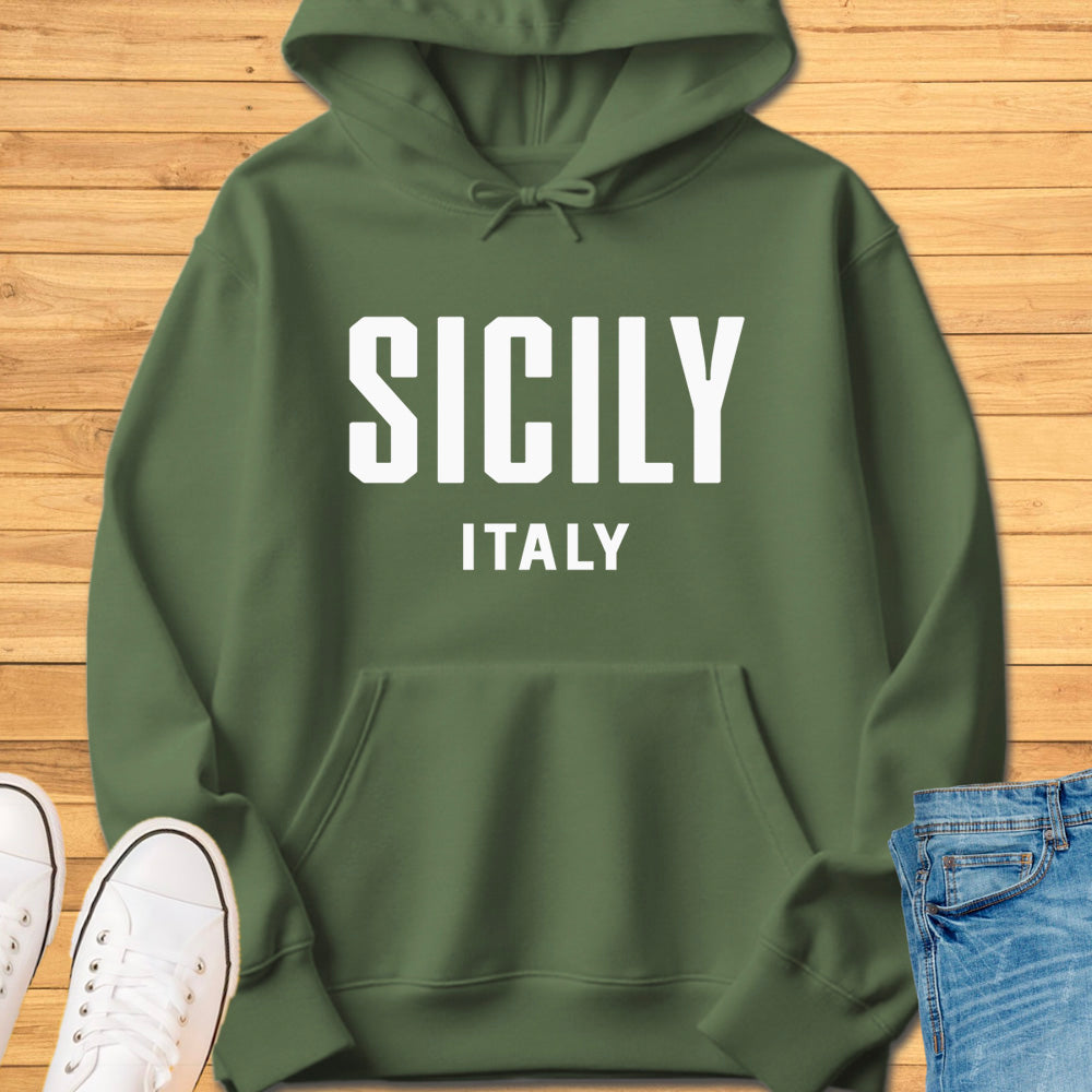 Sicily Italy Modern Hoodie