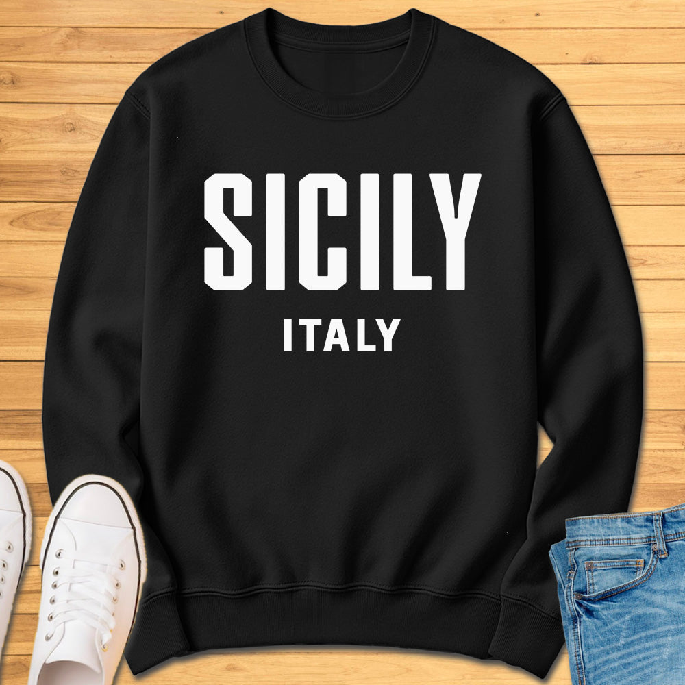 Sicily Italy Modern Sweatshirt