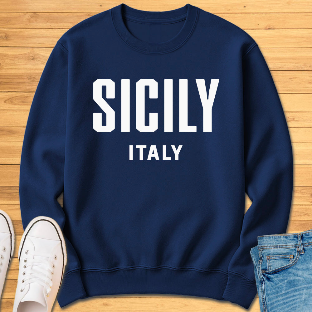 Sicily Italy Modern Sweatshirt