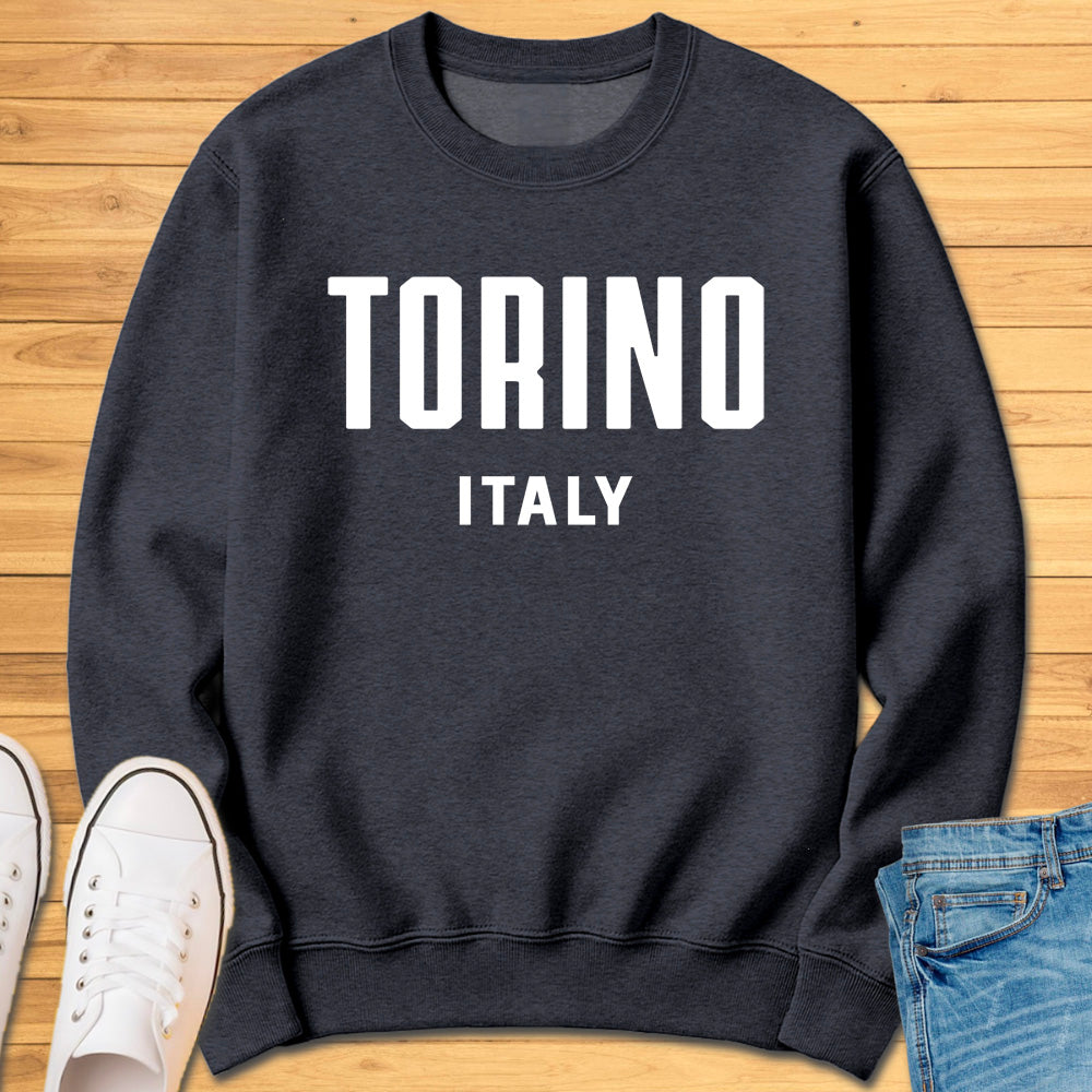 Torino Italy Modern Sweatshirt