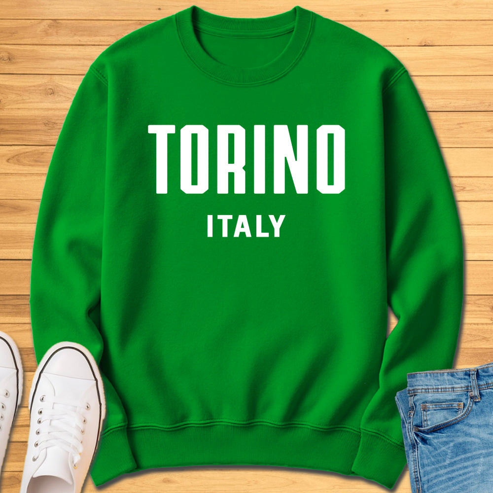 Torino Italy Modern Sweatshirt