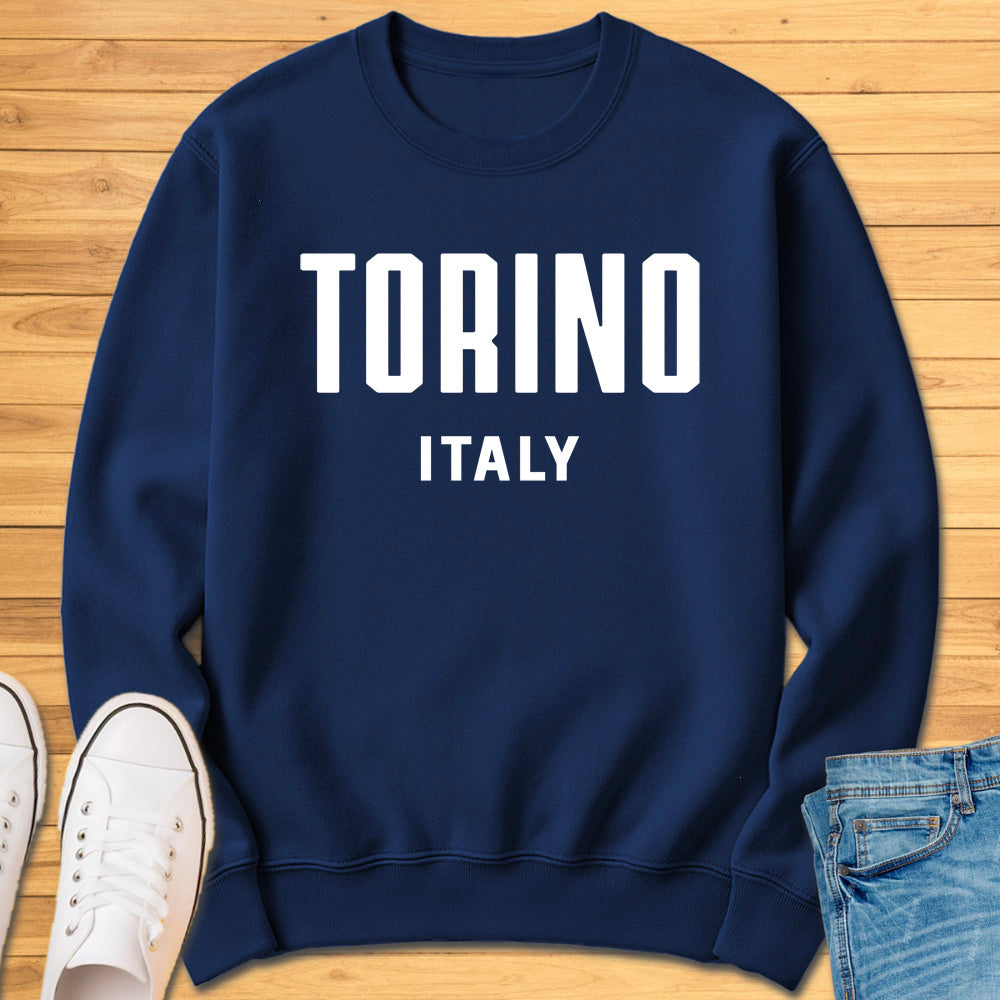Torino Italy Modern Sweatshirt