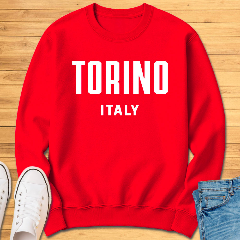 Torino Italy Modern Sweatshirt
