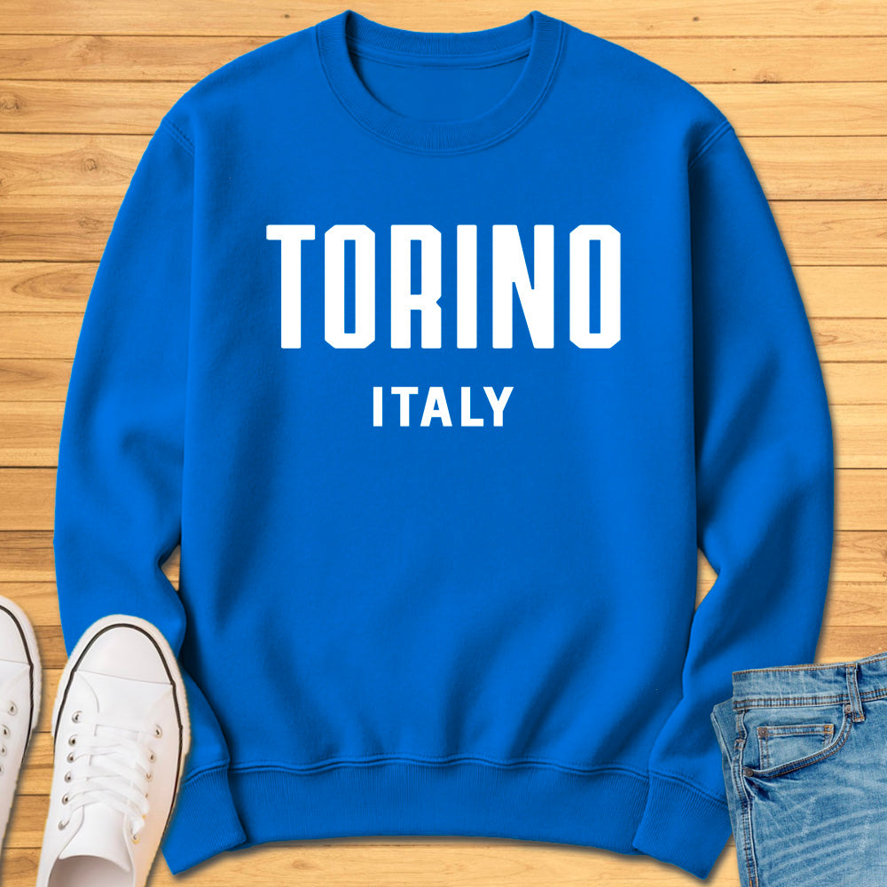 Torino Italy Modern Sweatshirt