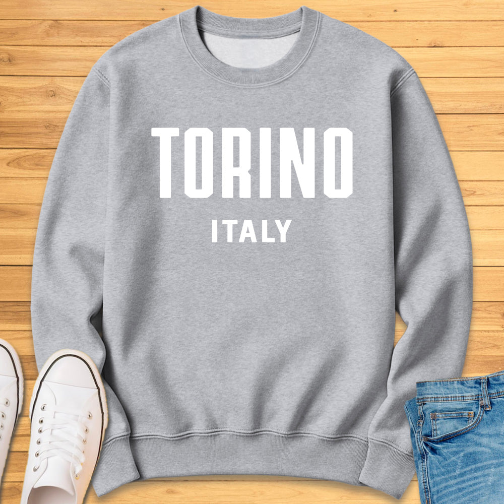 Torino Italy Modern Sweatshirt