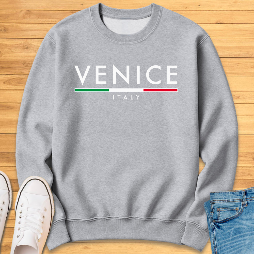 Venice Italy Minimalist Sweatshirt