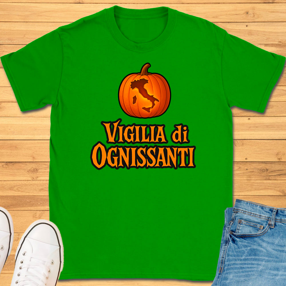 Vigilia di Ognissanti Pumpkin T-Shirt