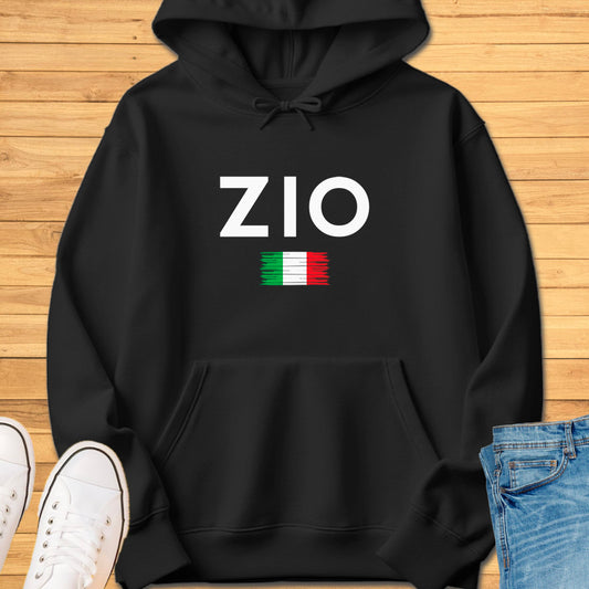 Zio Brushed Italian Flag Hoodie